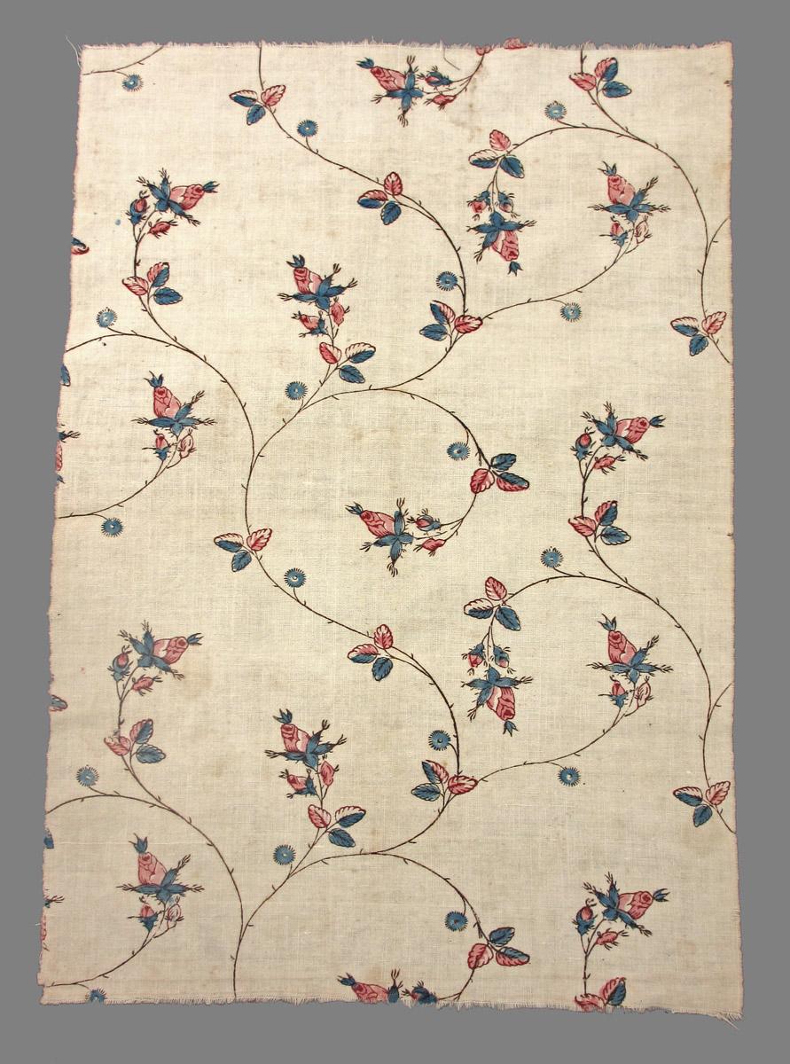 1969.3184 textile, printed obverse