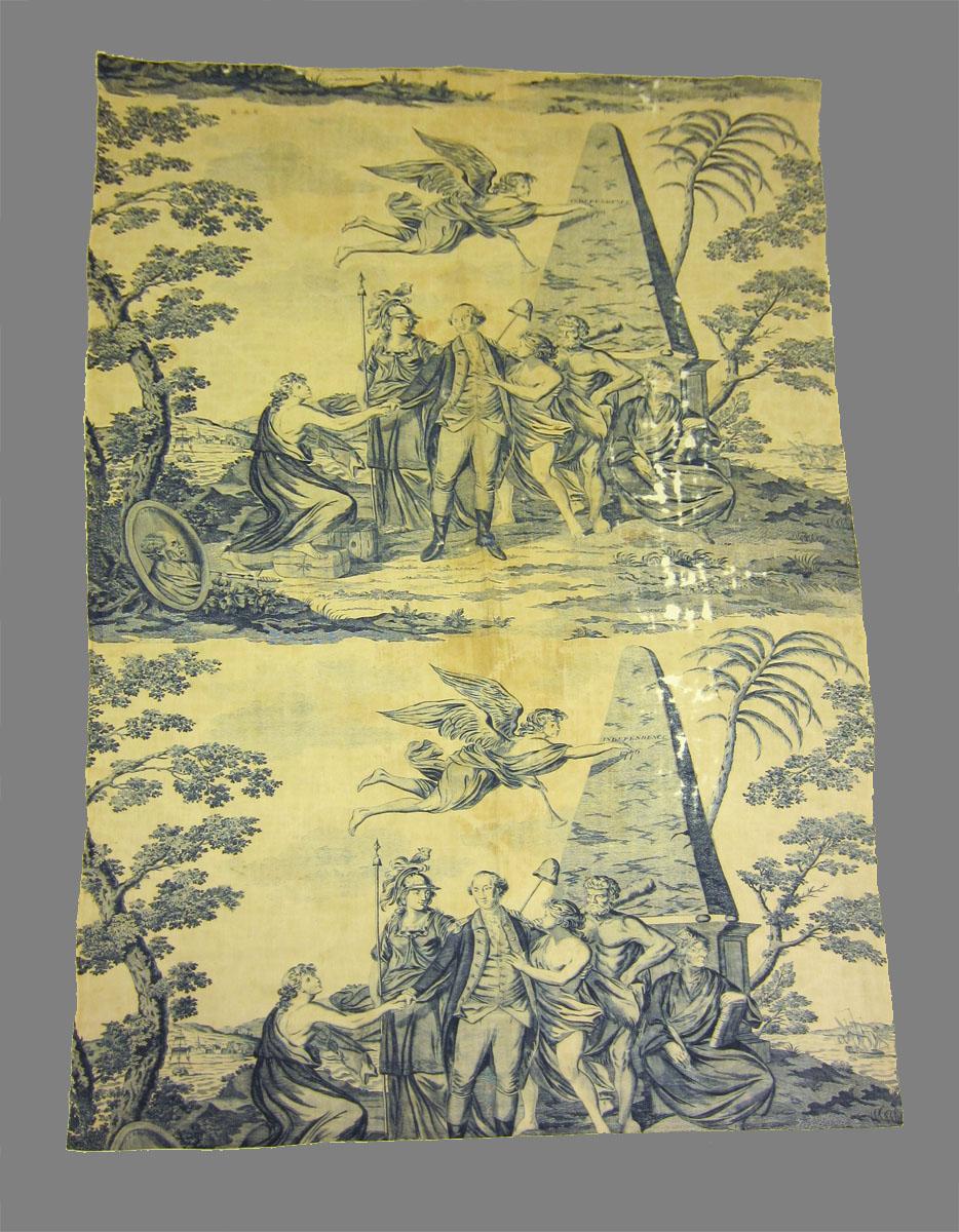 1969.3187 textile, printed obverse