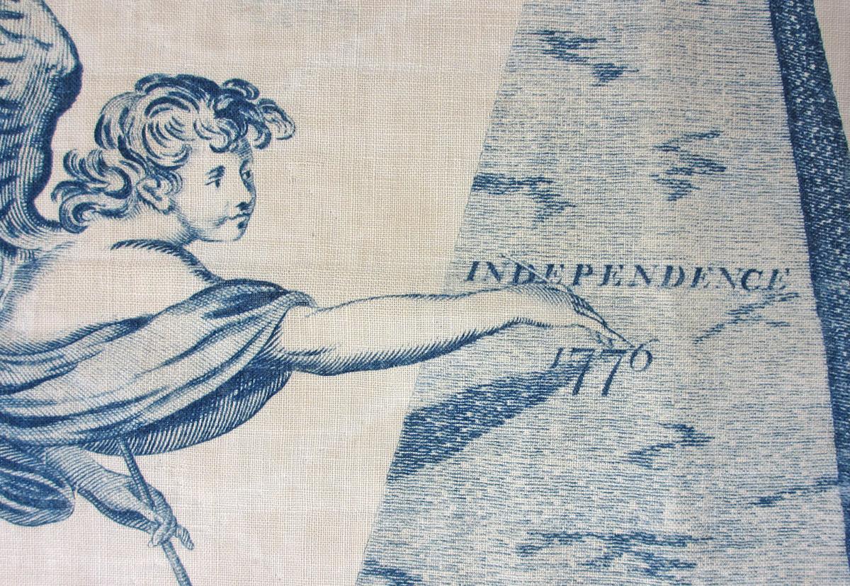 1969.3187 textile, printed detail 7
