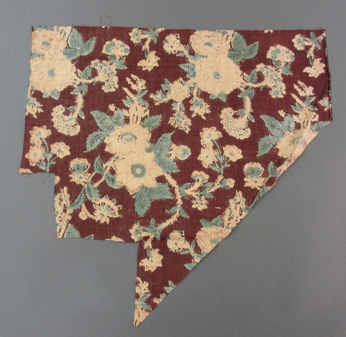 1969.3188.001 Textile, printed reverse