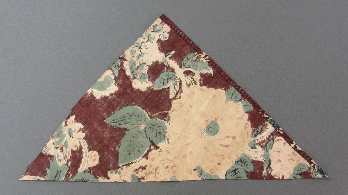 1969.3188.002 Textile, printed reverse