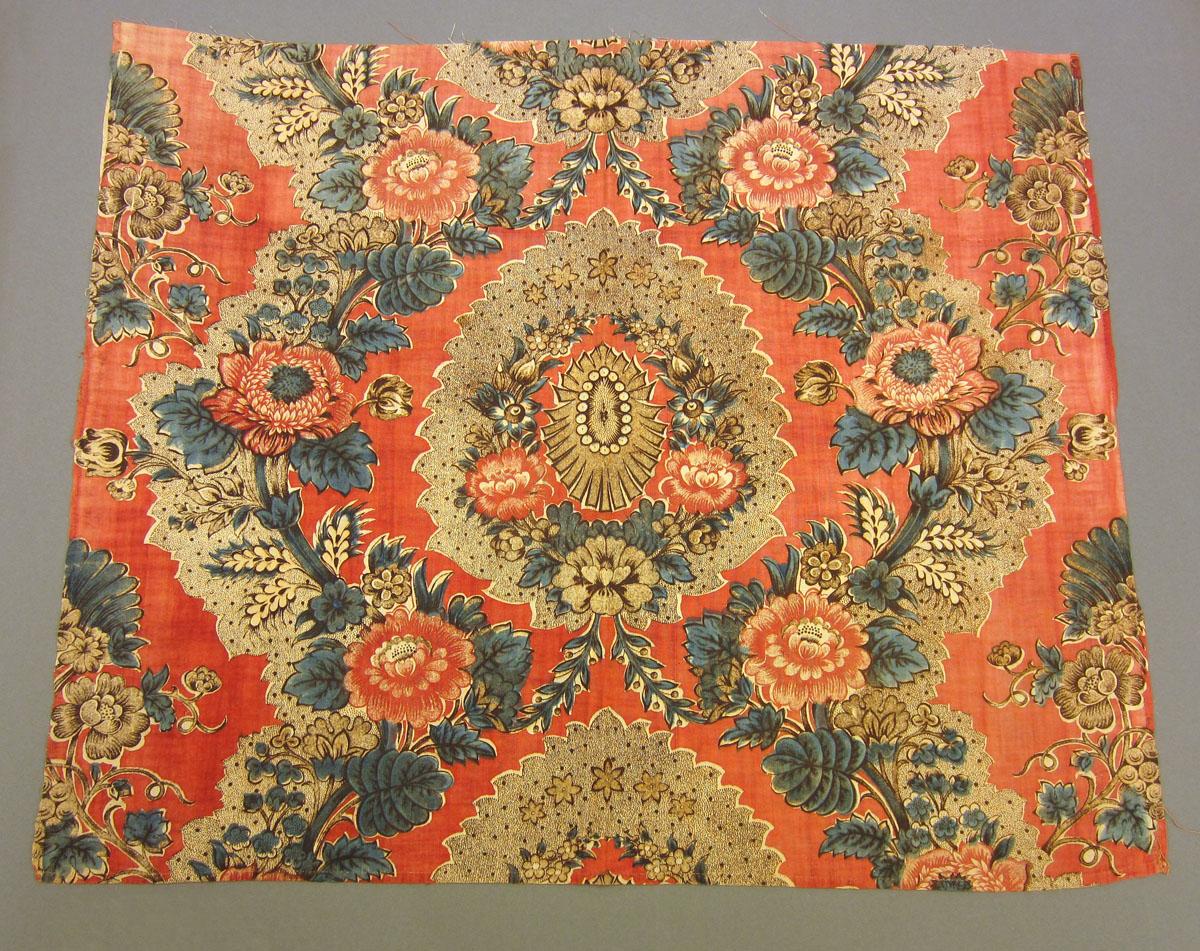 1969.3190 Textile, printed obverse