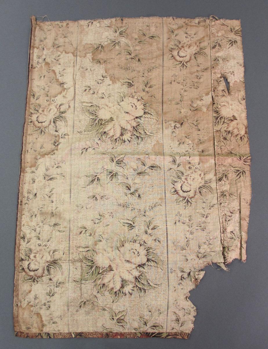 1969.3196.002 Textile, printed reverse
