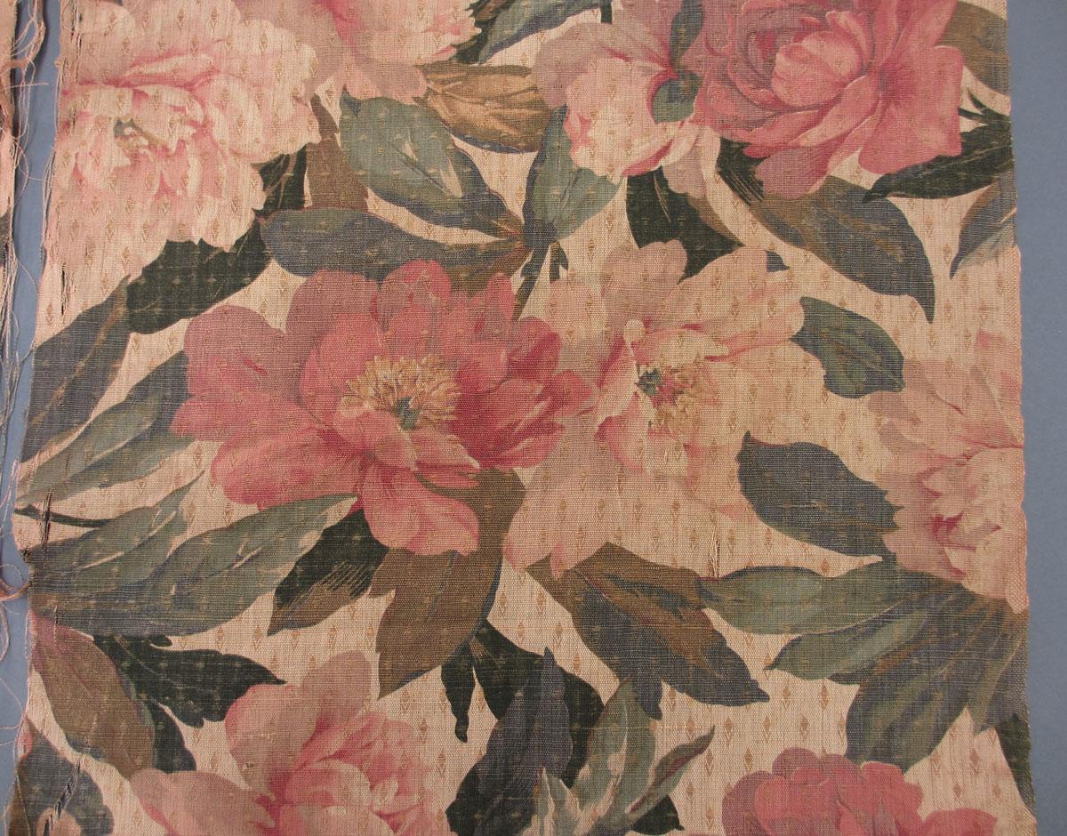 1969.3197 Textile, printed detail