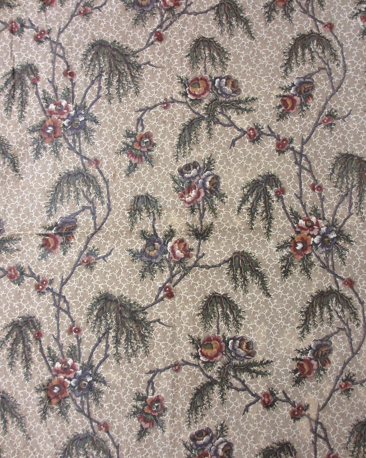 T2240 Textile, printed design repeat