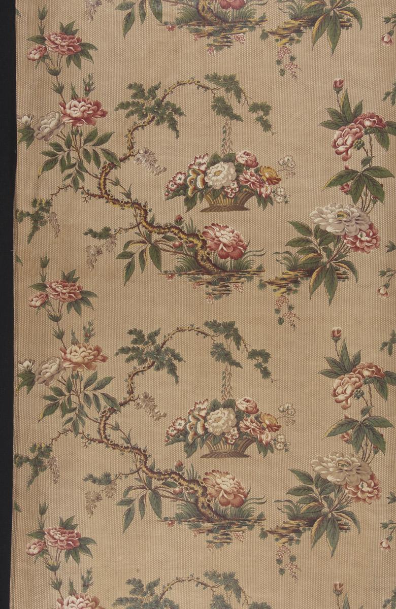 1969.3200 Textile, printed, detail 2