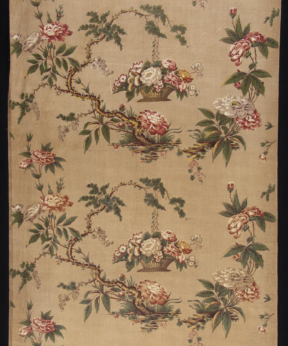 1969.3200 Textile, printed, detail 3