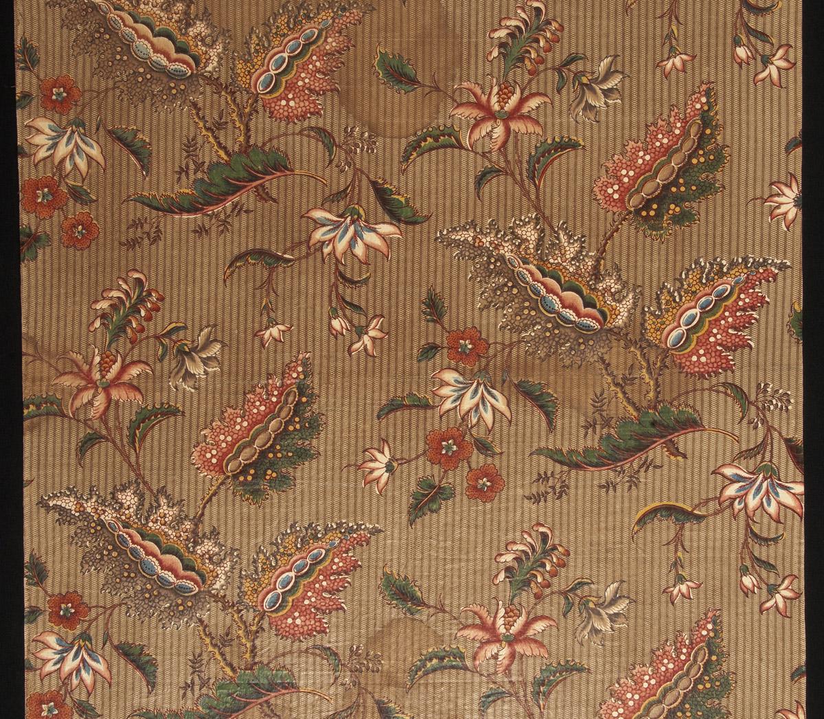 1969.3203 Textile, printed, detail 4