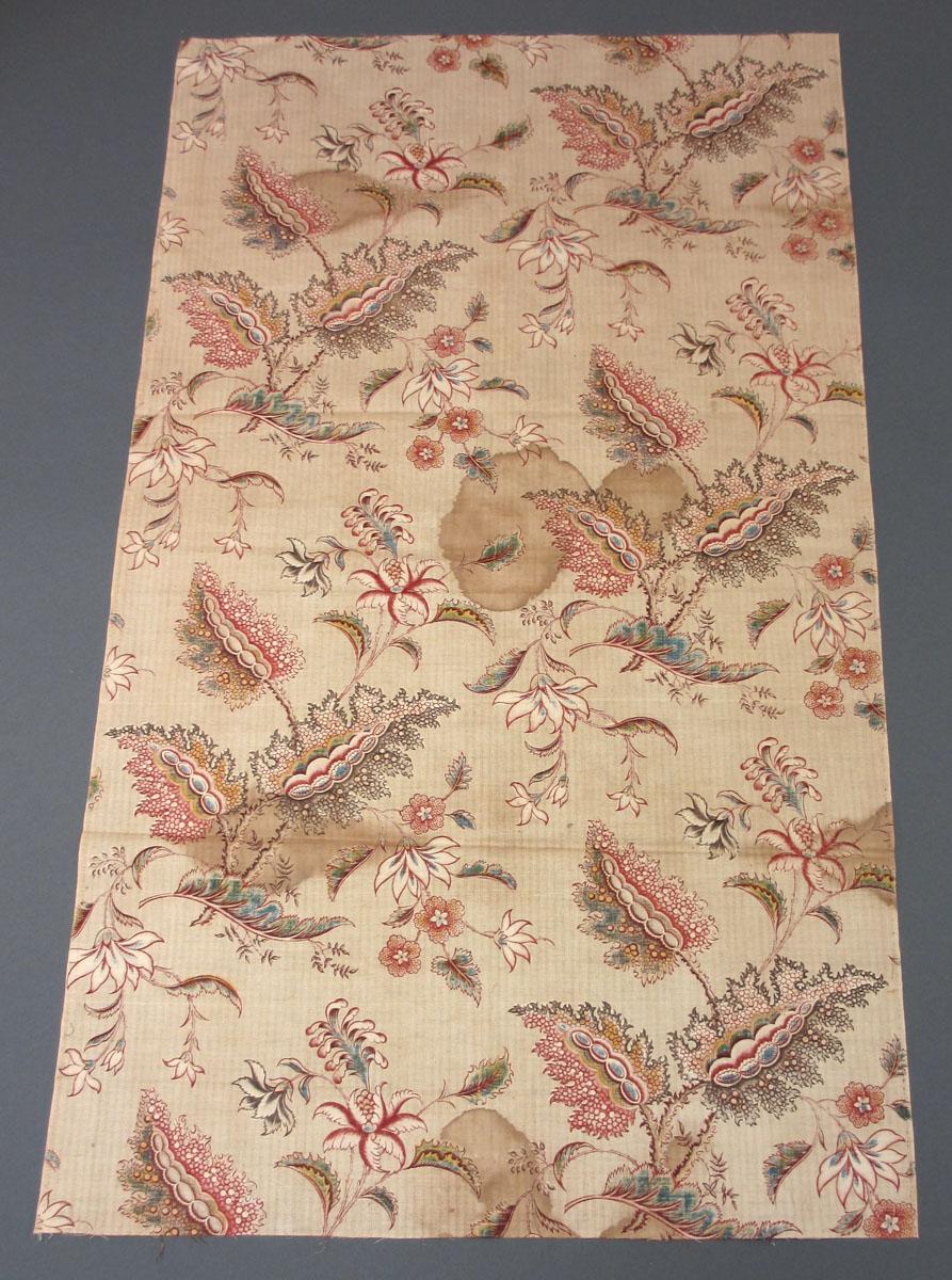 1969.3203 Textile, printed reverse