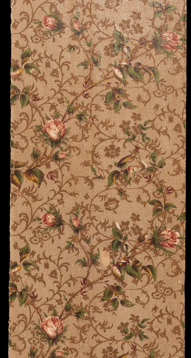1969.3204 Textile, printed, detail, Book image C310
