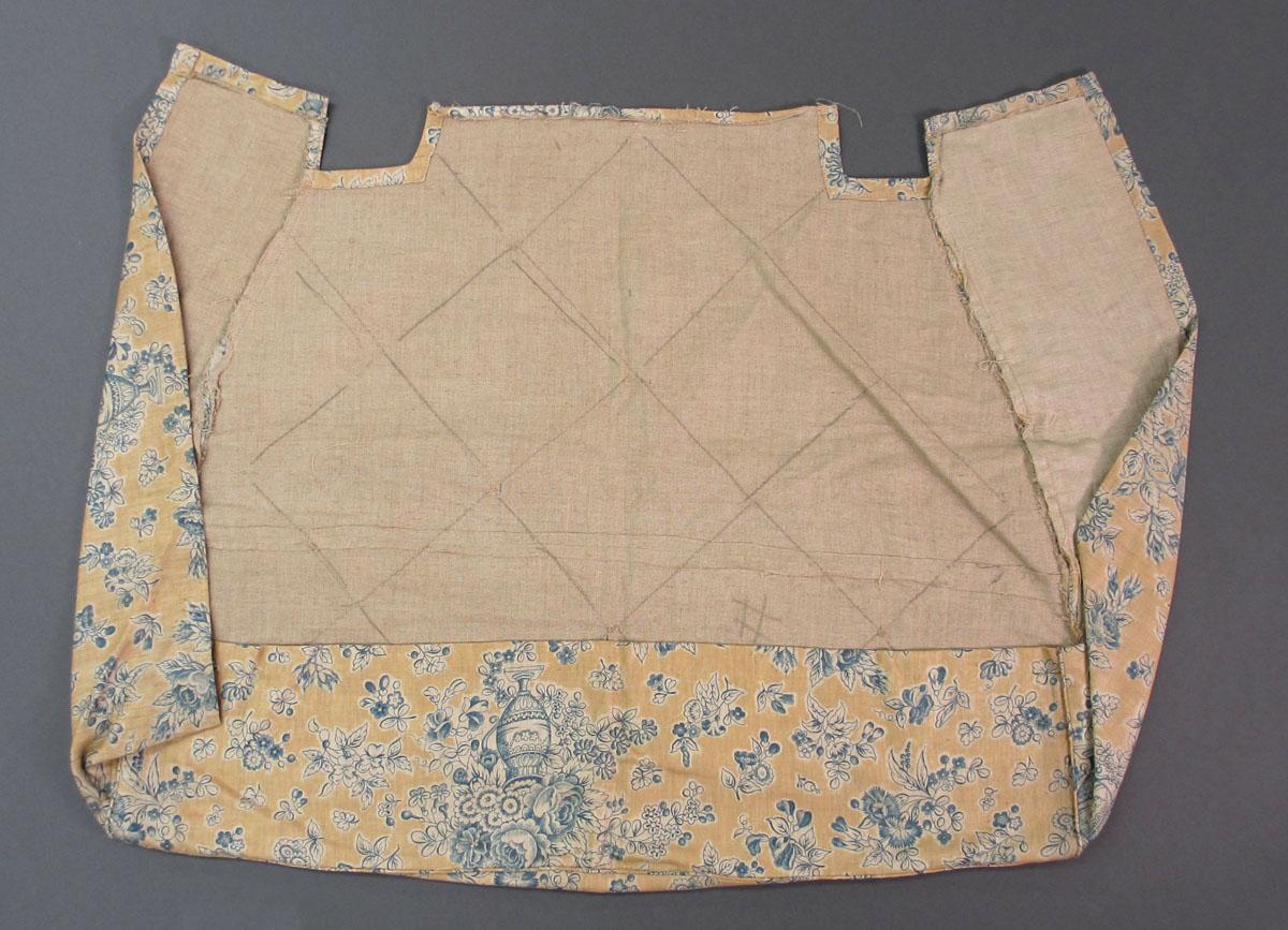 1969.3205 Textile, printed reverse