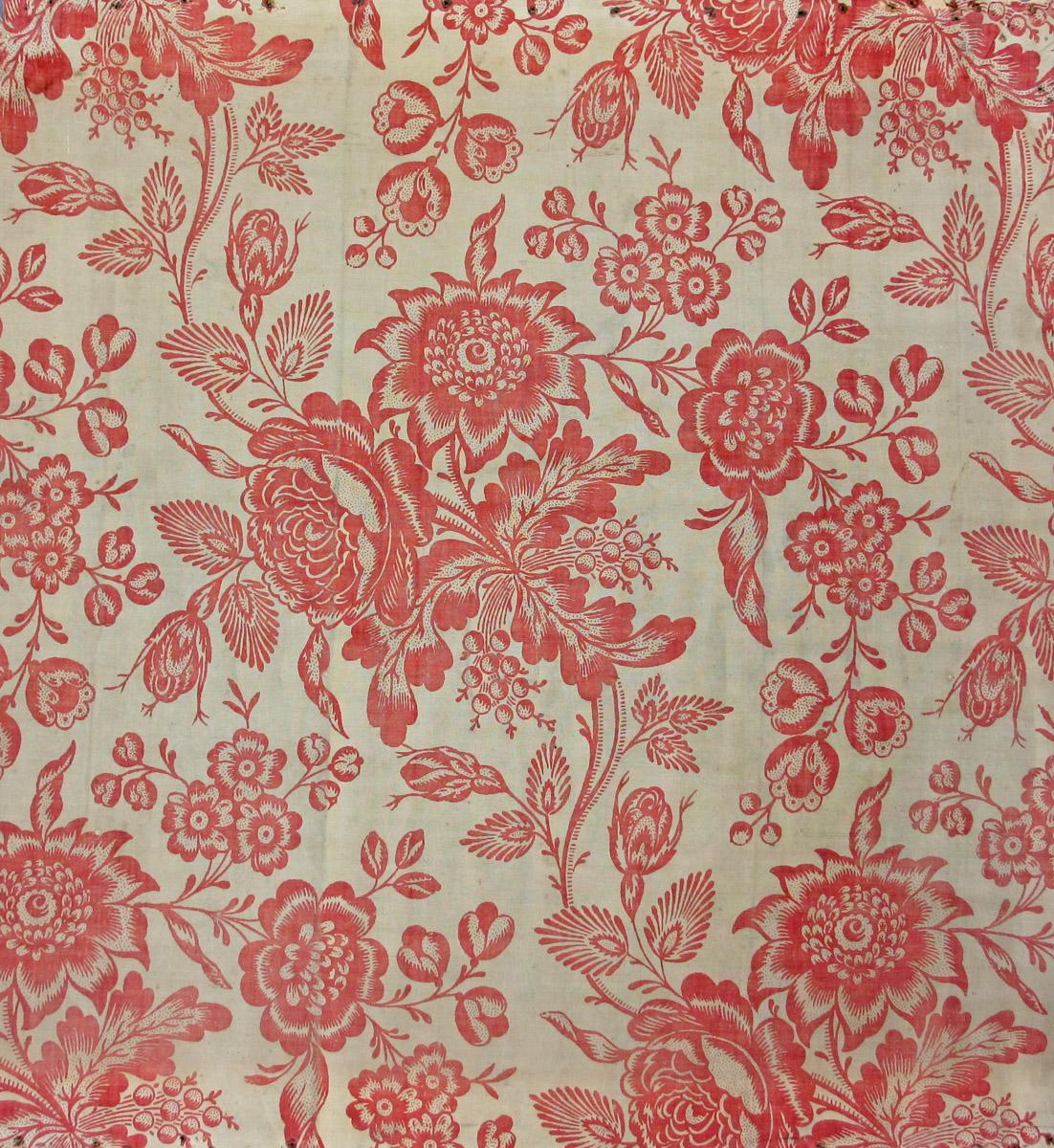 T175 textile, printed design repeat