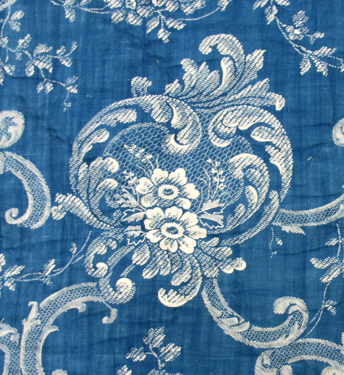 1969.3211 textile, printed detail