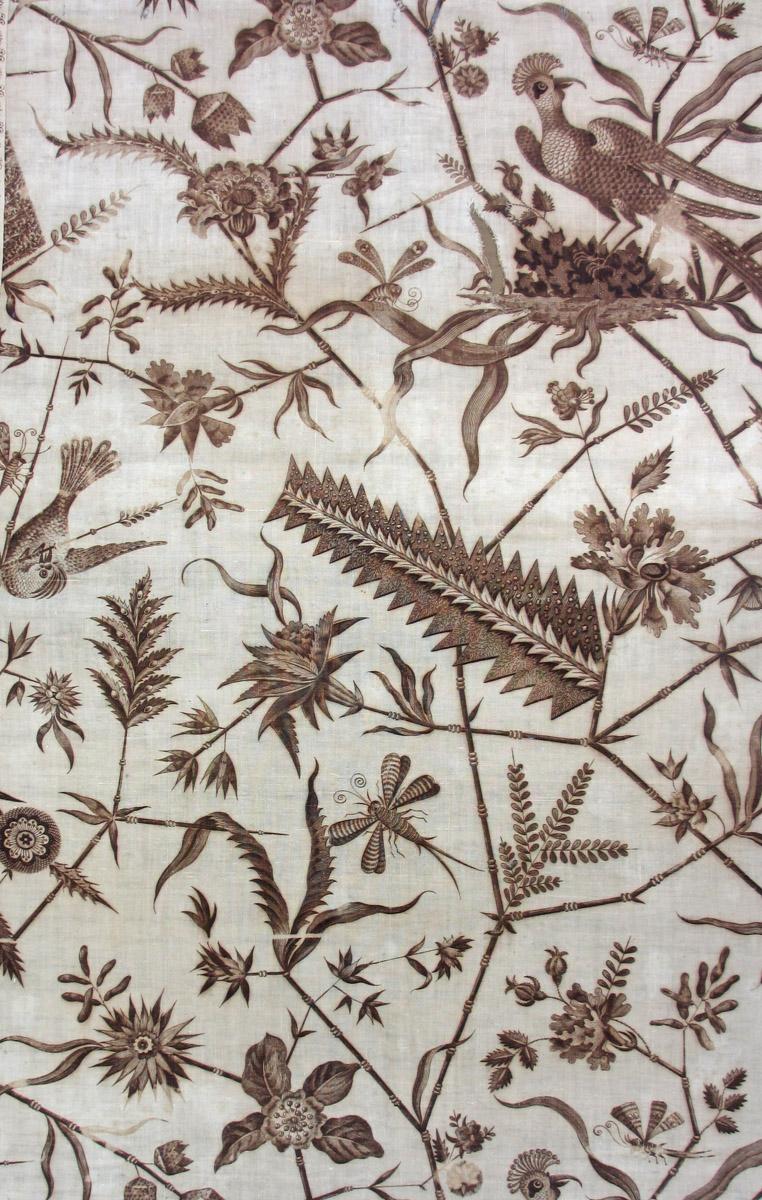 T179 textile, printed design repeat