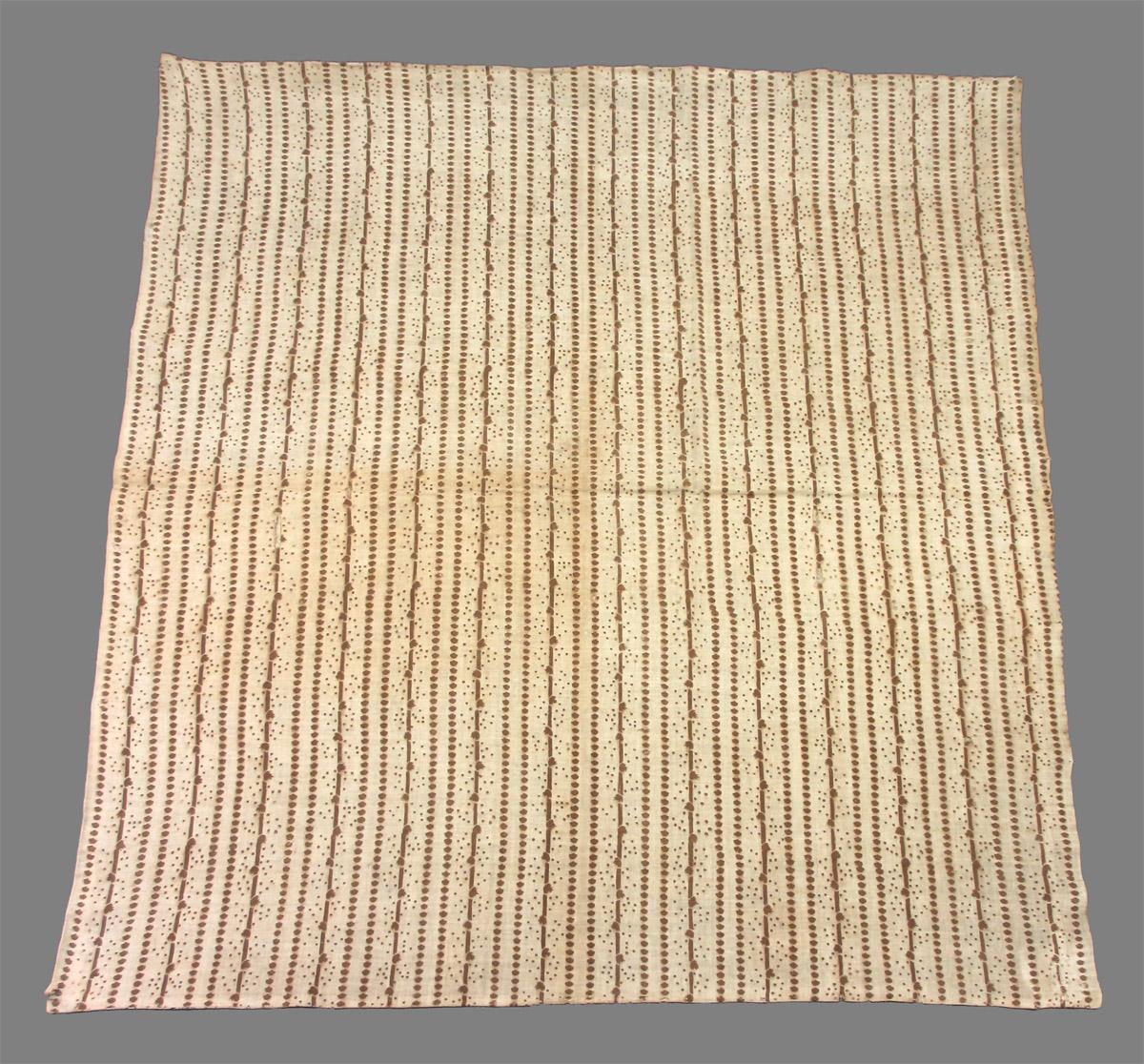 1969.3213 textile, printed reverse
