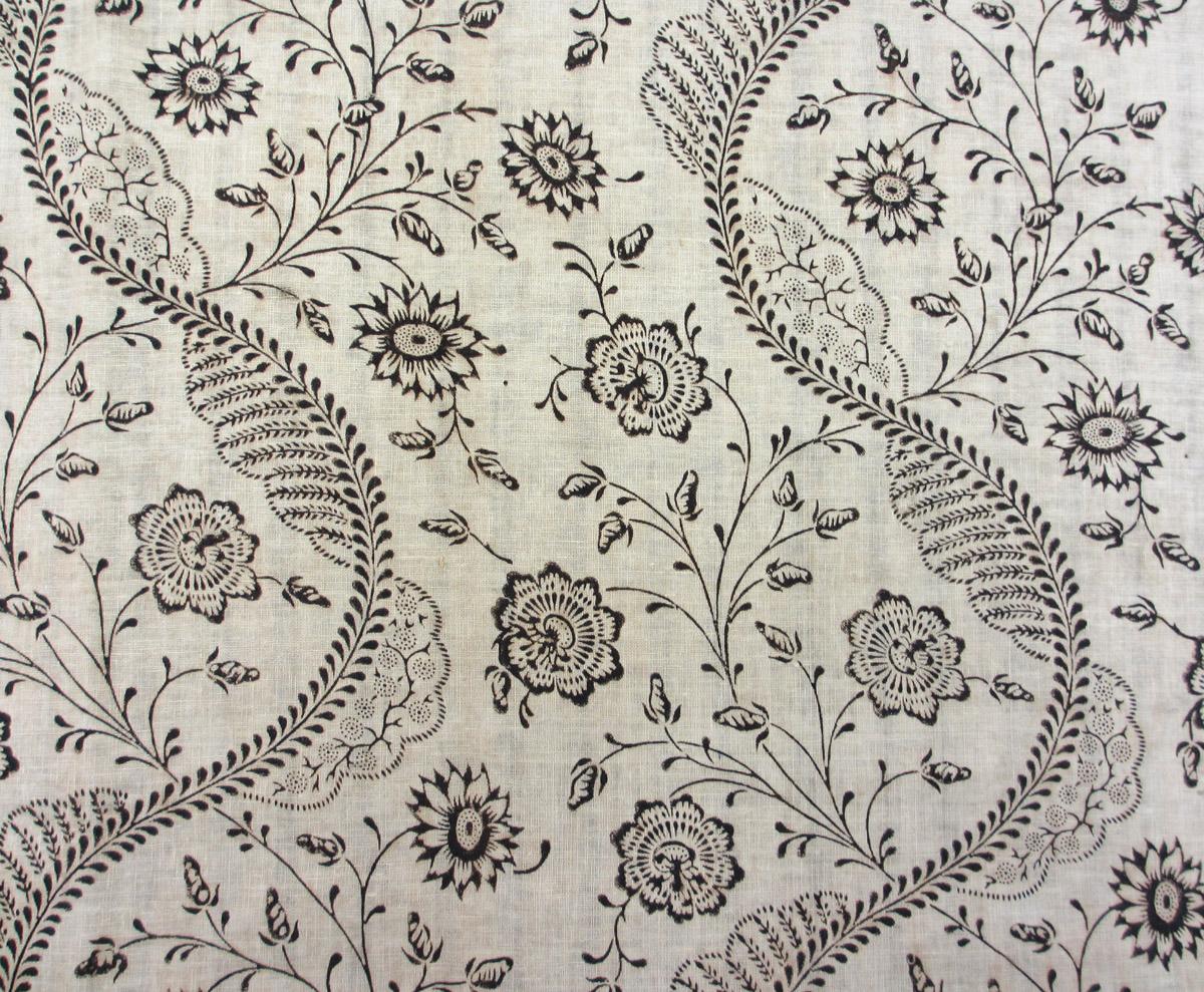T1179 textile, printed detail