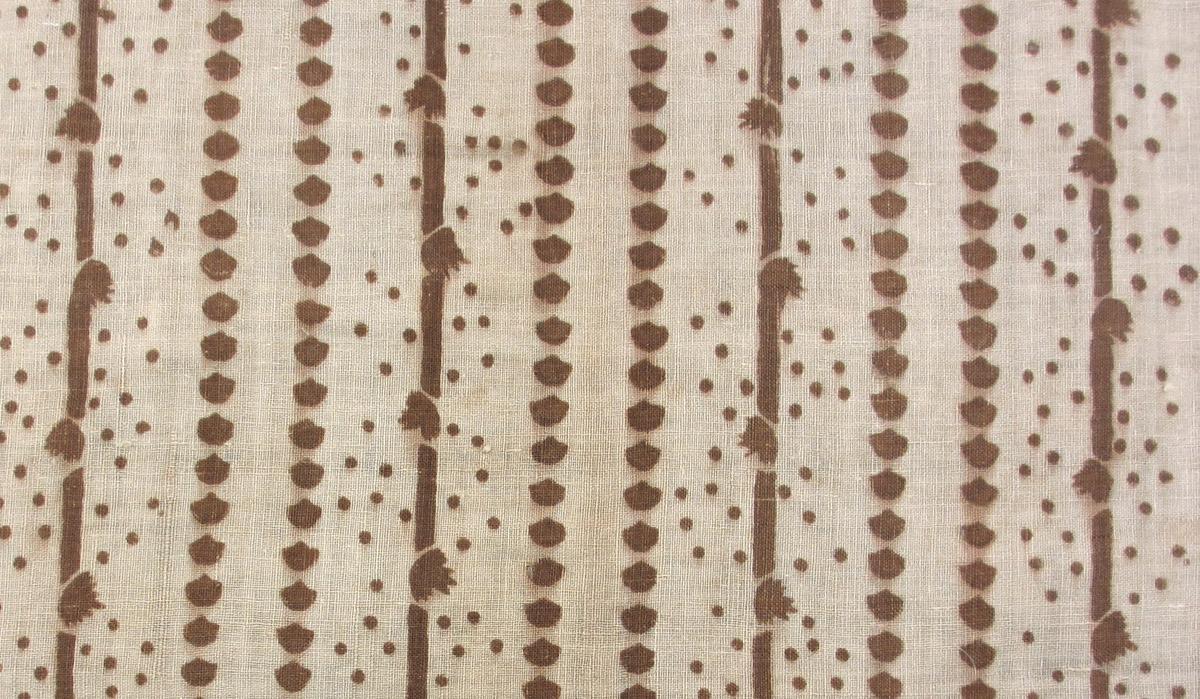 1969.3213 textile, printed reverse repeat