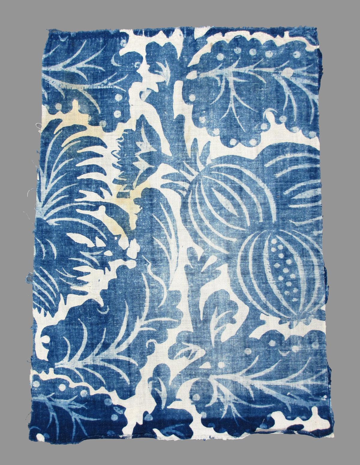 1969.3216 textile, printed obverse