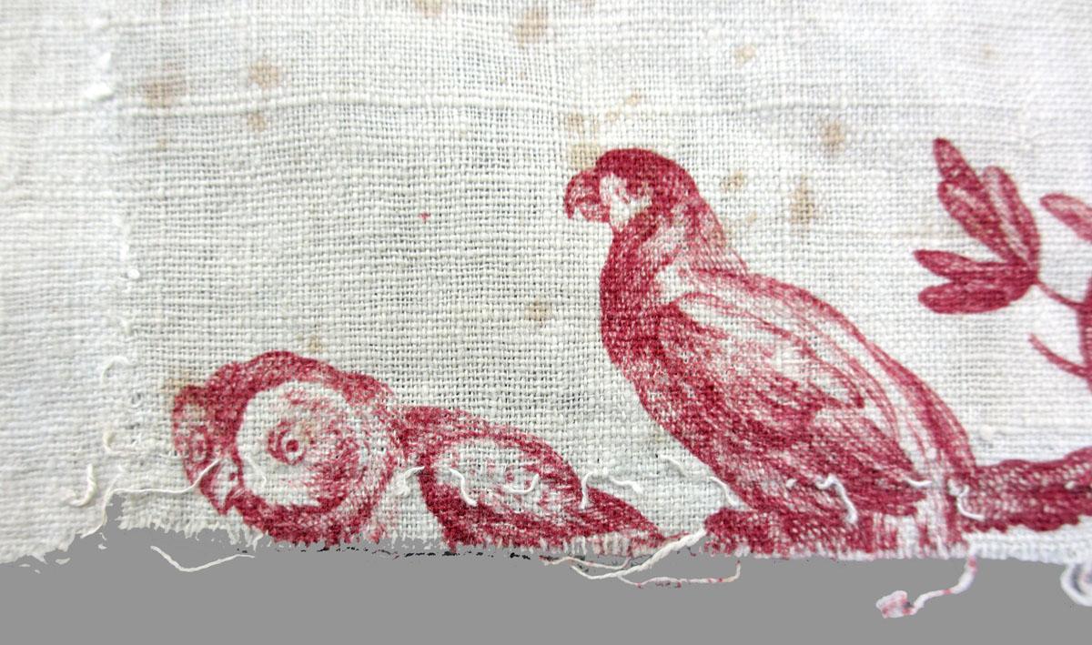 1969.3220.001 Textile, printed detail 3
