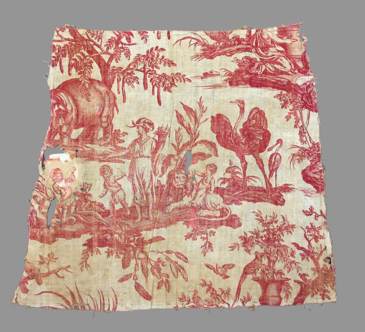 1969.3220.003 Textile, printed obverse