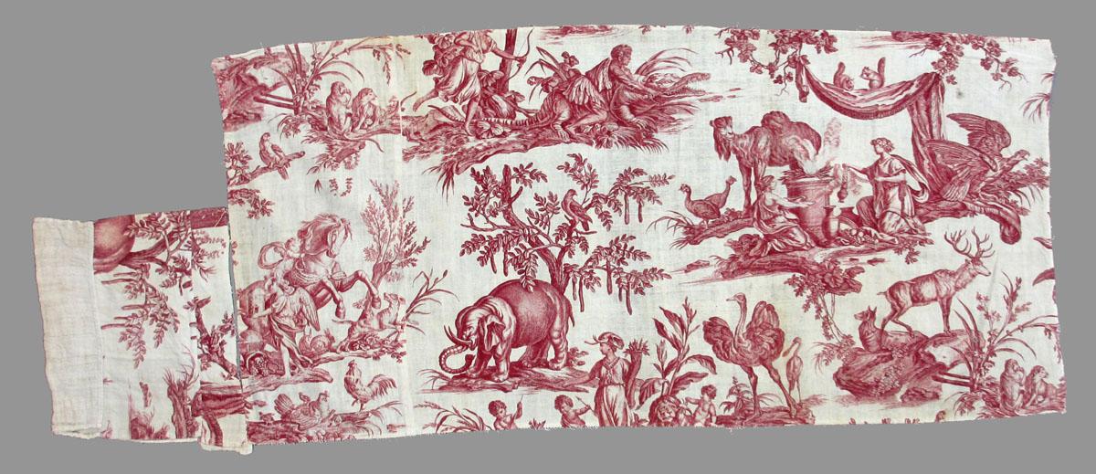 1969.3220.004 Textile, printed obverse