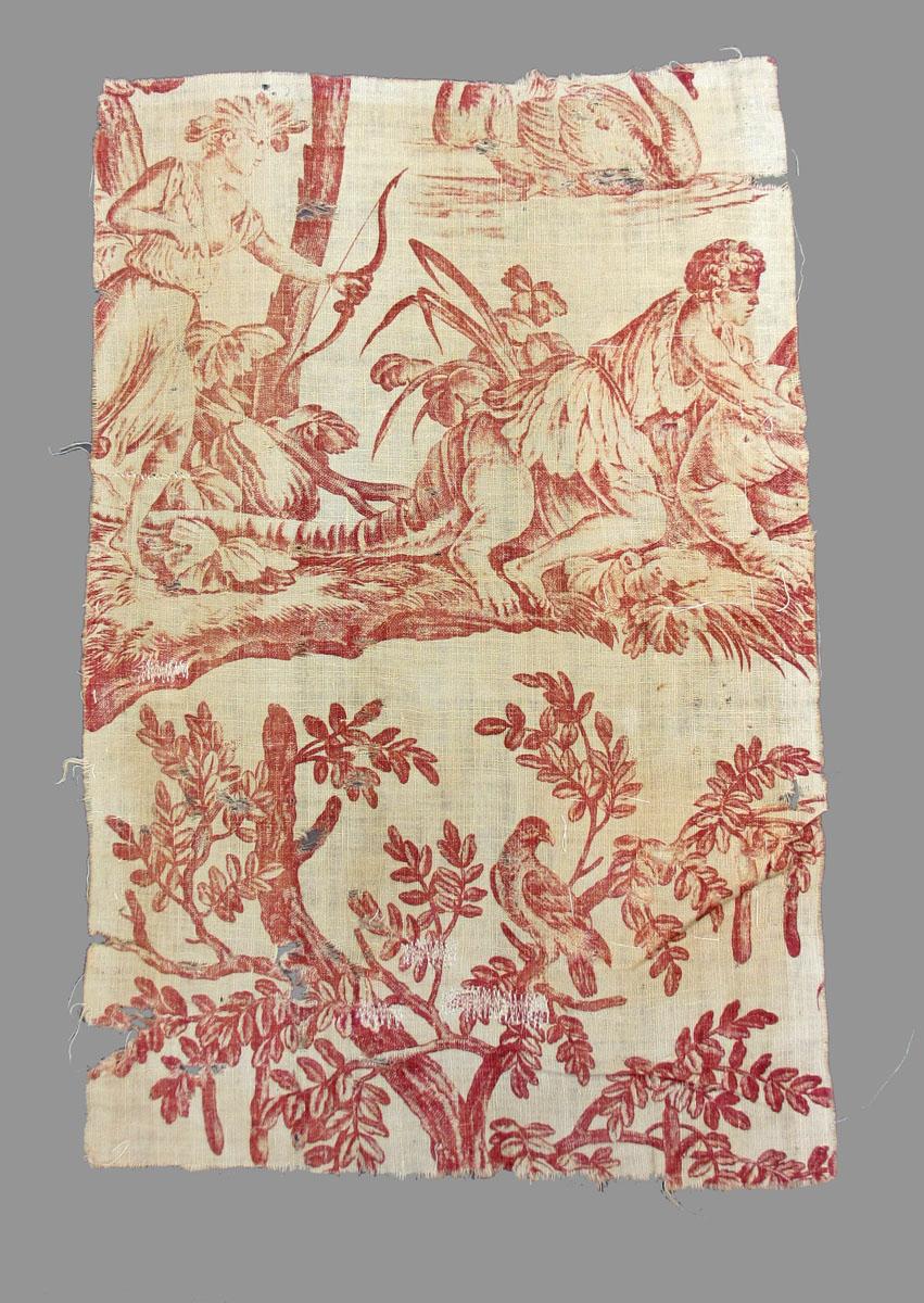 1969.3220.005 Textile, printed obverse