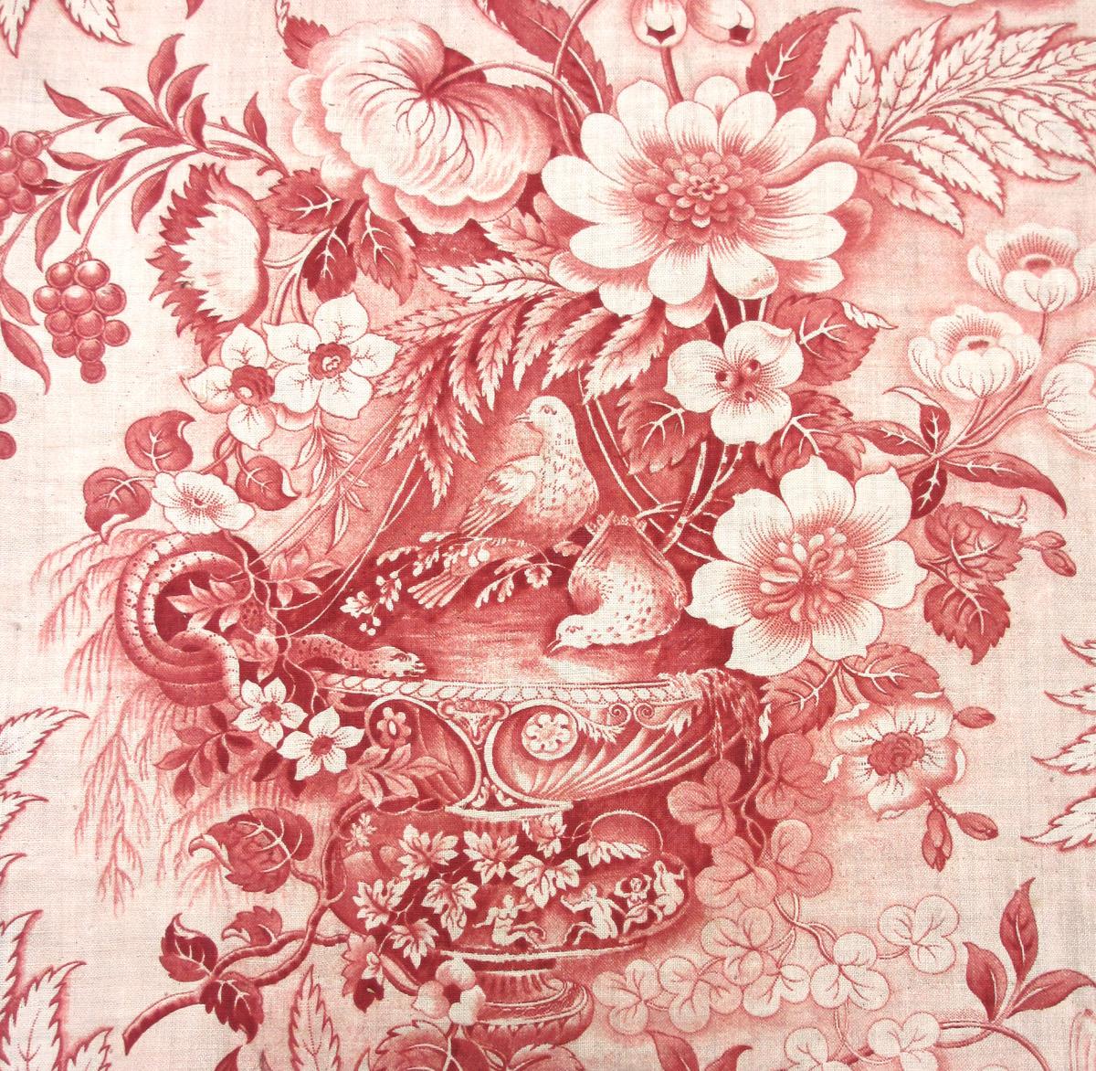 1969.3234 textile, printed detail