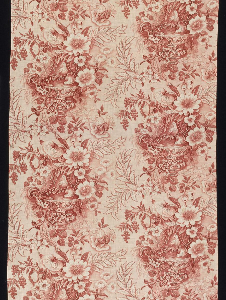 1969.3234 Textile, printed, detail, Book image C273