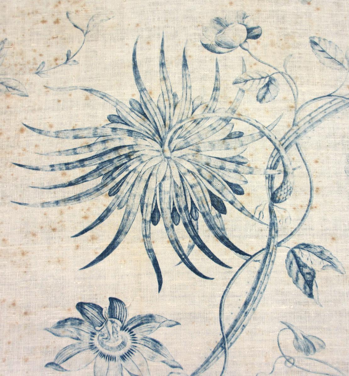 1969.3235 textile, printed detail 1