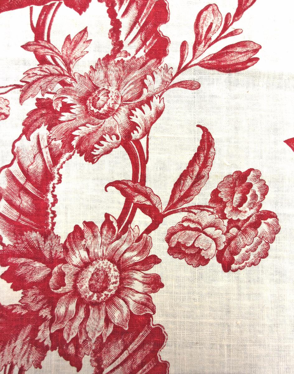 1969.3236 textile, printed detail 1