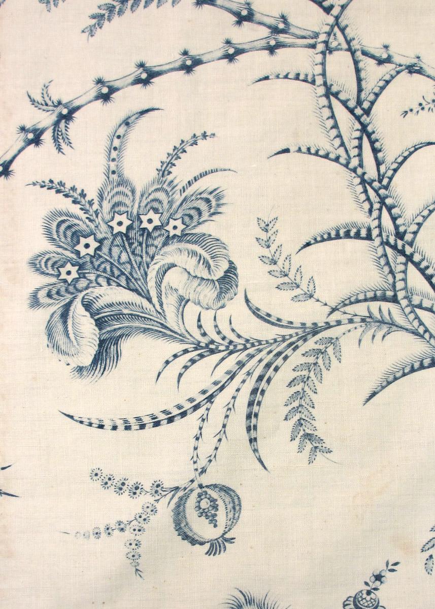 1969.3241 textile, printed detail 1