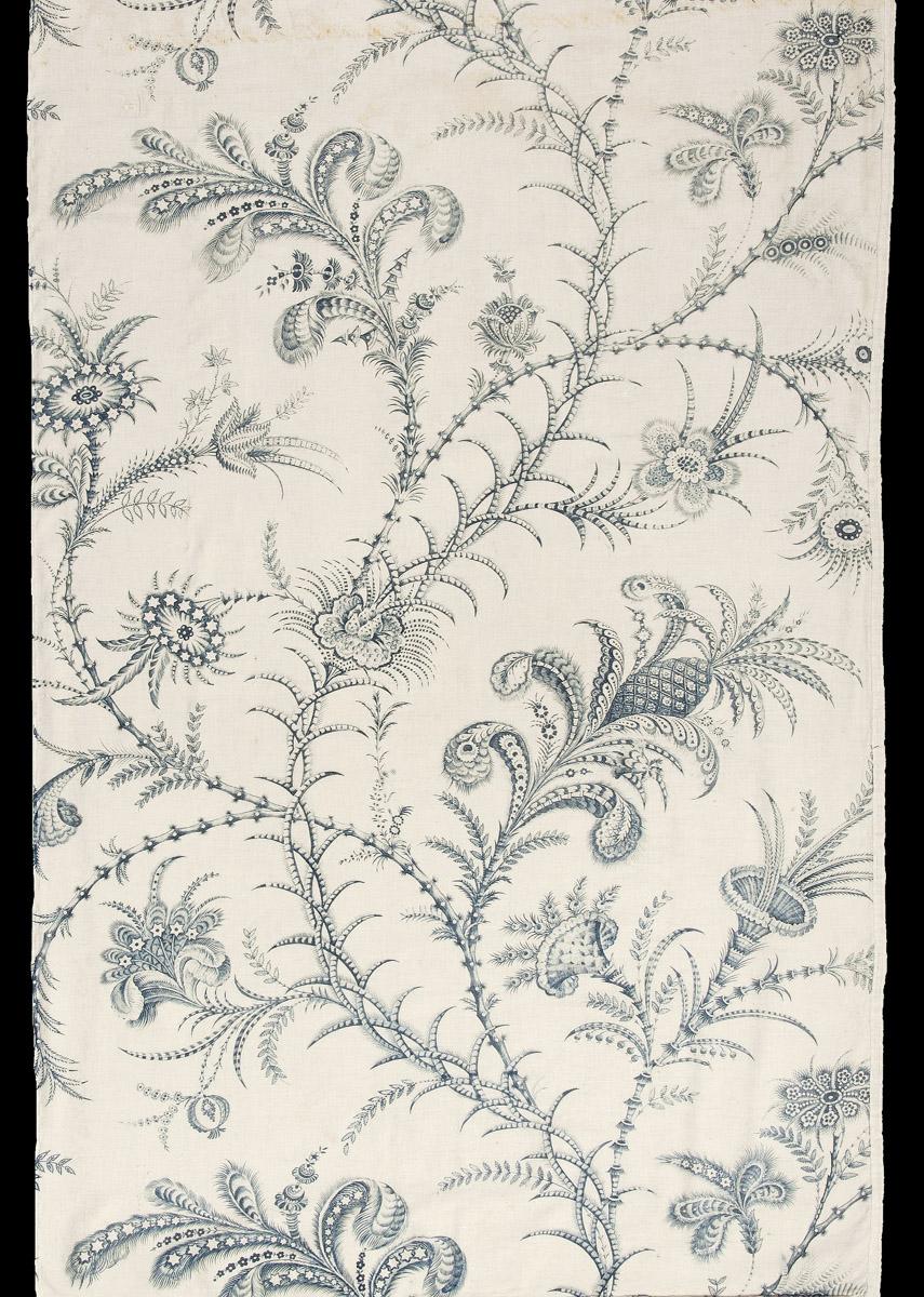 1969.3241 Textile, printed, detail, Book image C110