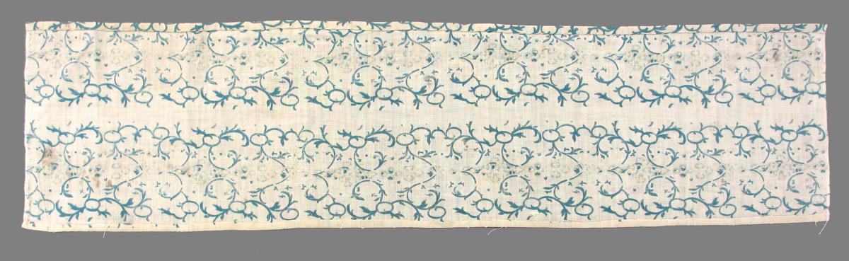 1969.3242 textile, printed reverse