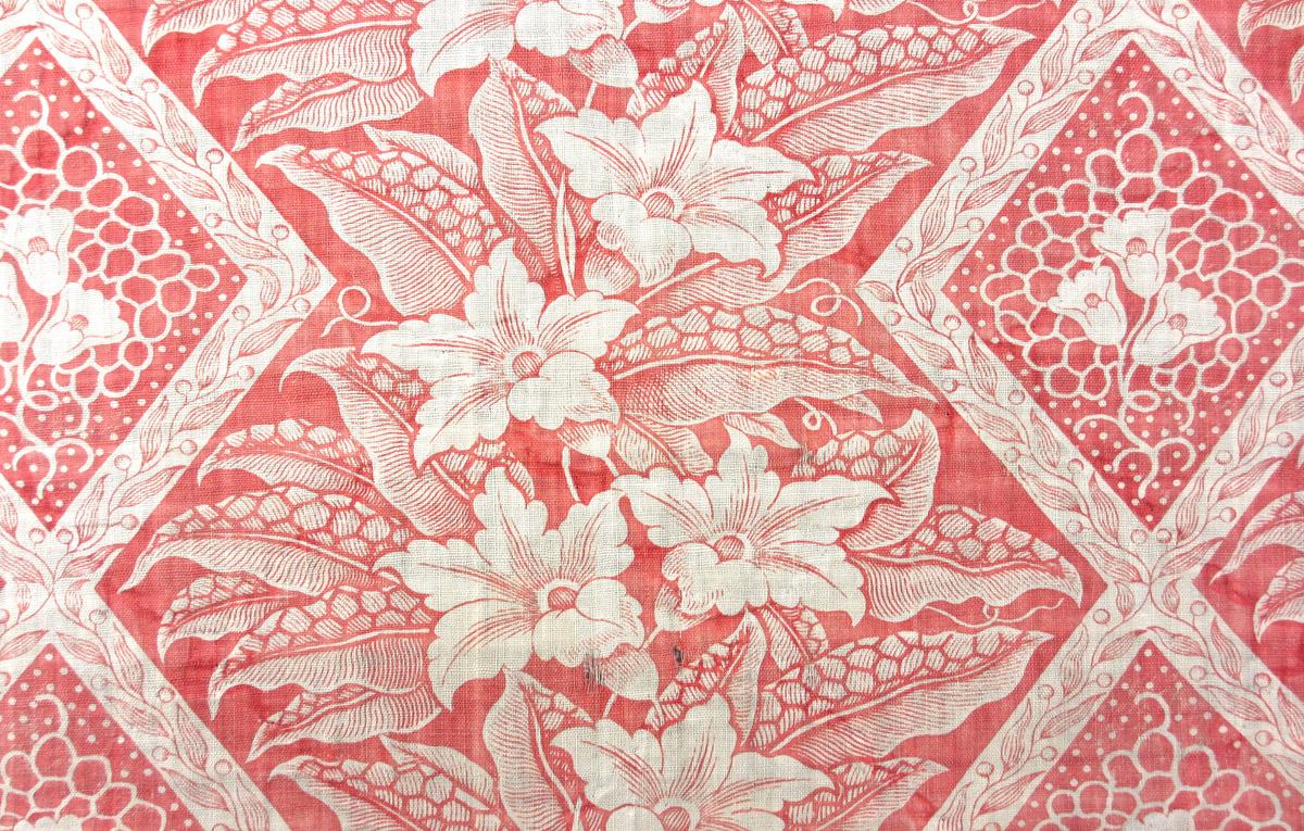 1969.3243 textile, printed detail