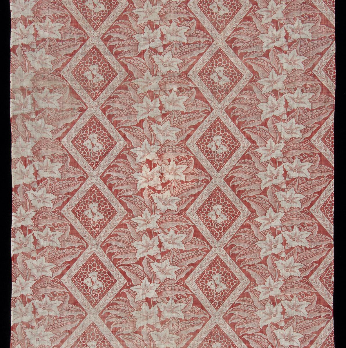 1969.3243 Textile, printed, detail, Book image C186