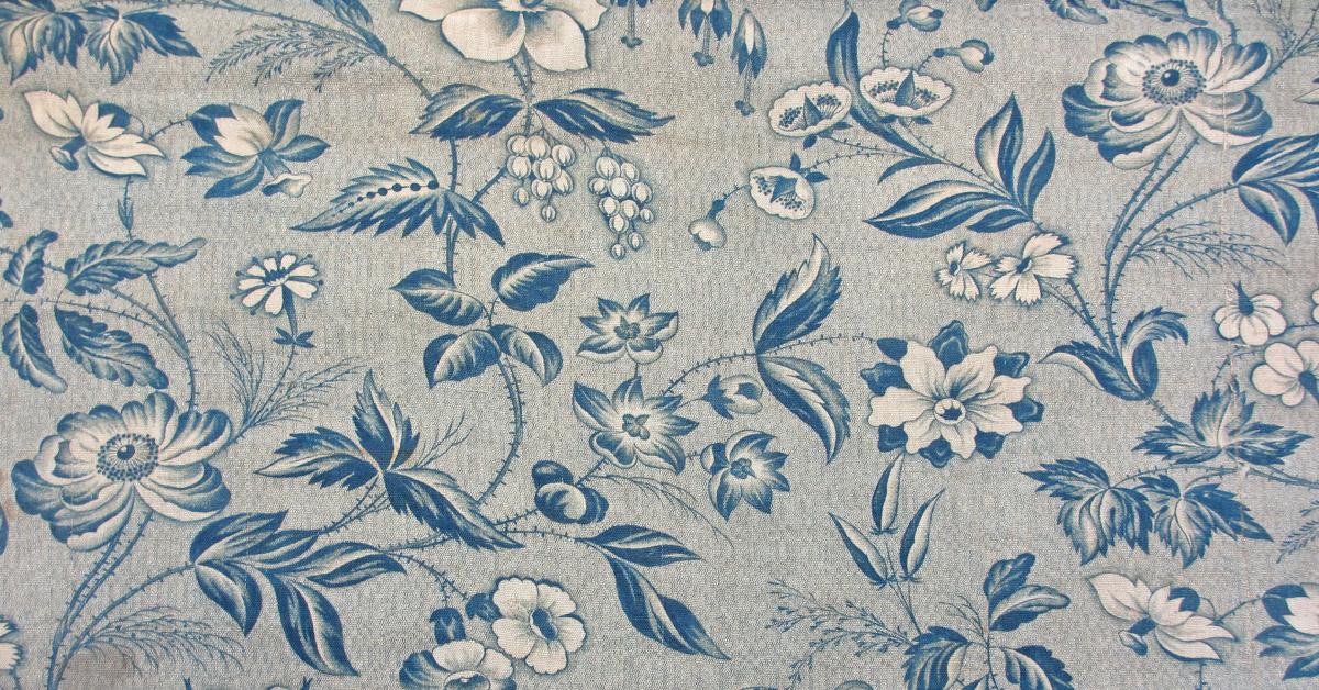 1969.3244 textile, printed detail