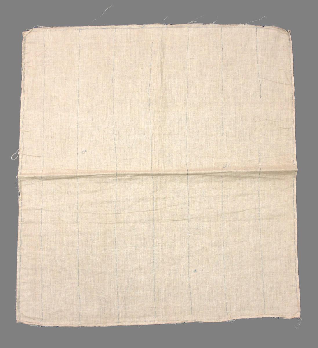 1969.3244 textile, printed reverse