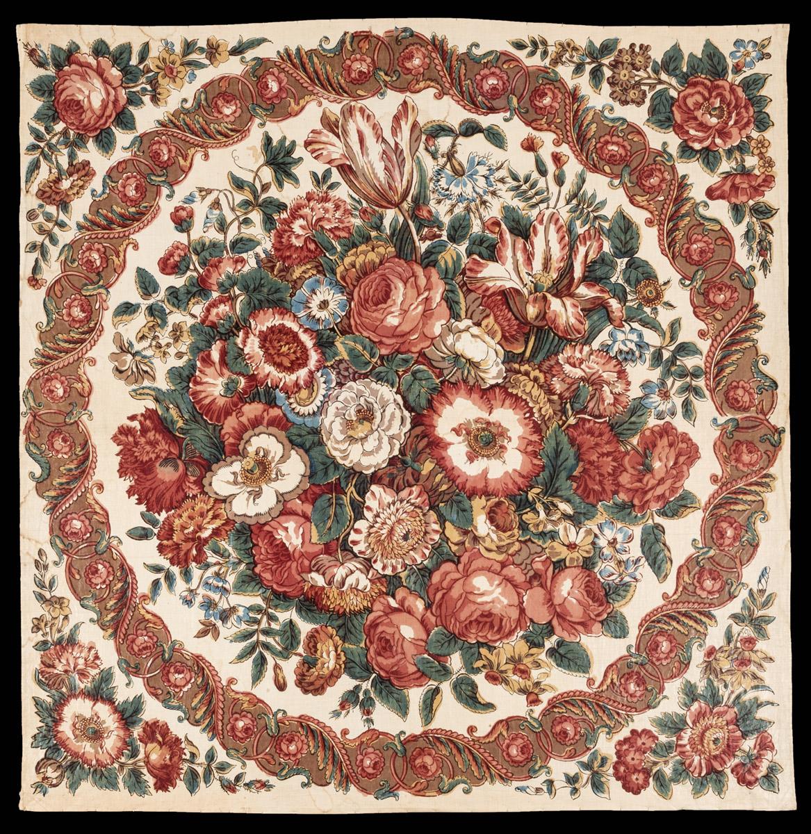 1969.3247 Textile, printed, view 2