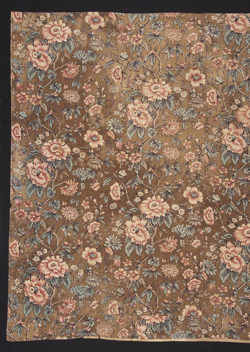1969.3249 Textile, printed, detail 1