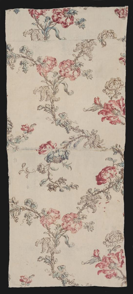 1959.3254 Textile, printed, view 1