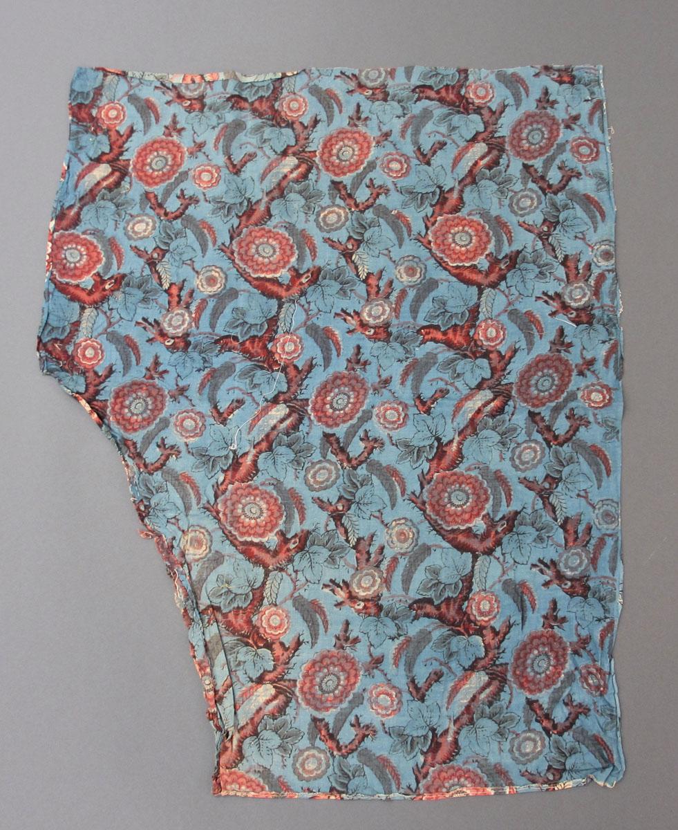 1969.3258 Textile, printed reverse