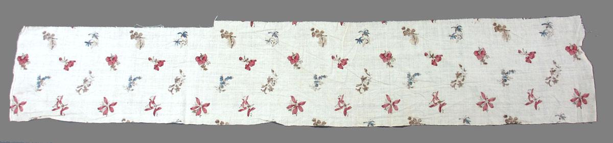 1969.3260.001 Textile, printed reverse