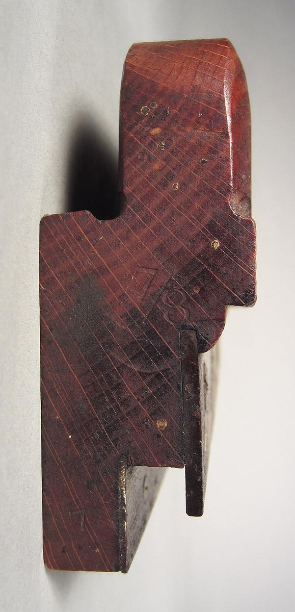 1957.0093.022 A,B Molding plane, heel