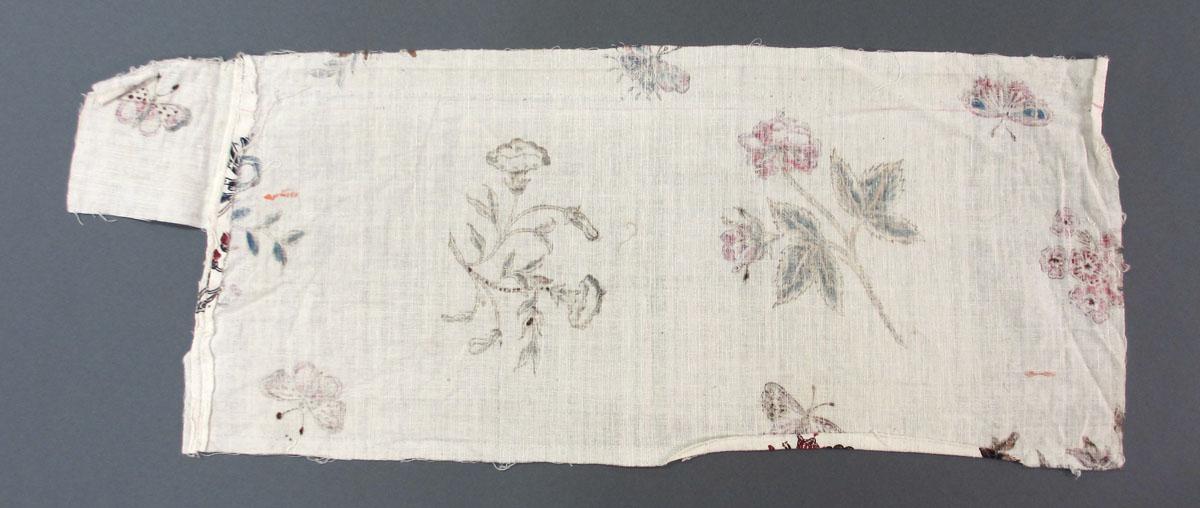 1969.3263.001 Textile, printed reverse