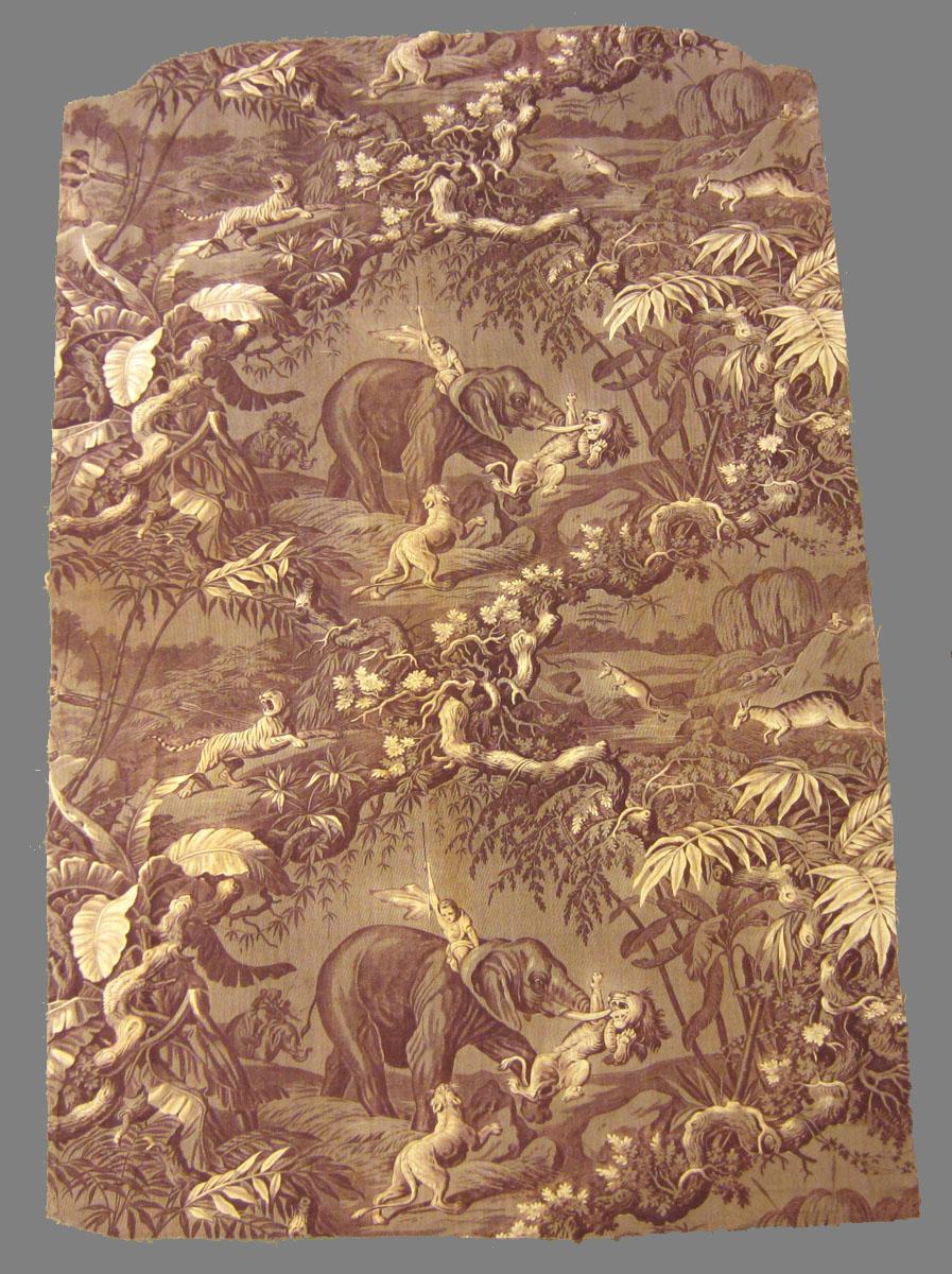1969.3264 Textile, printed obverse