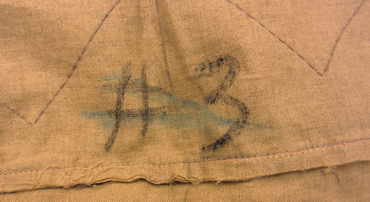 1969.3265 Textile, printed inscription 3