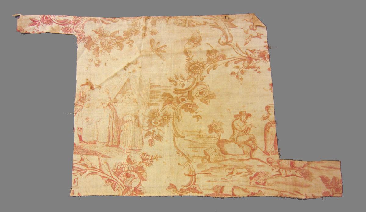 1969.3266 Textile, printed obverse