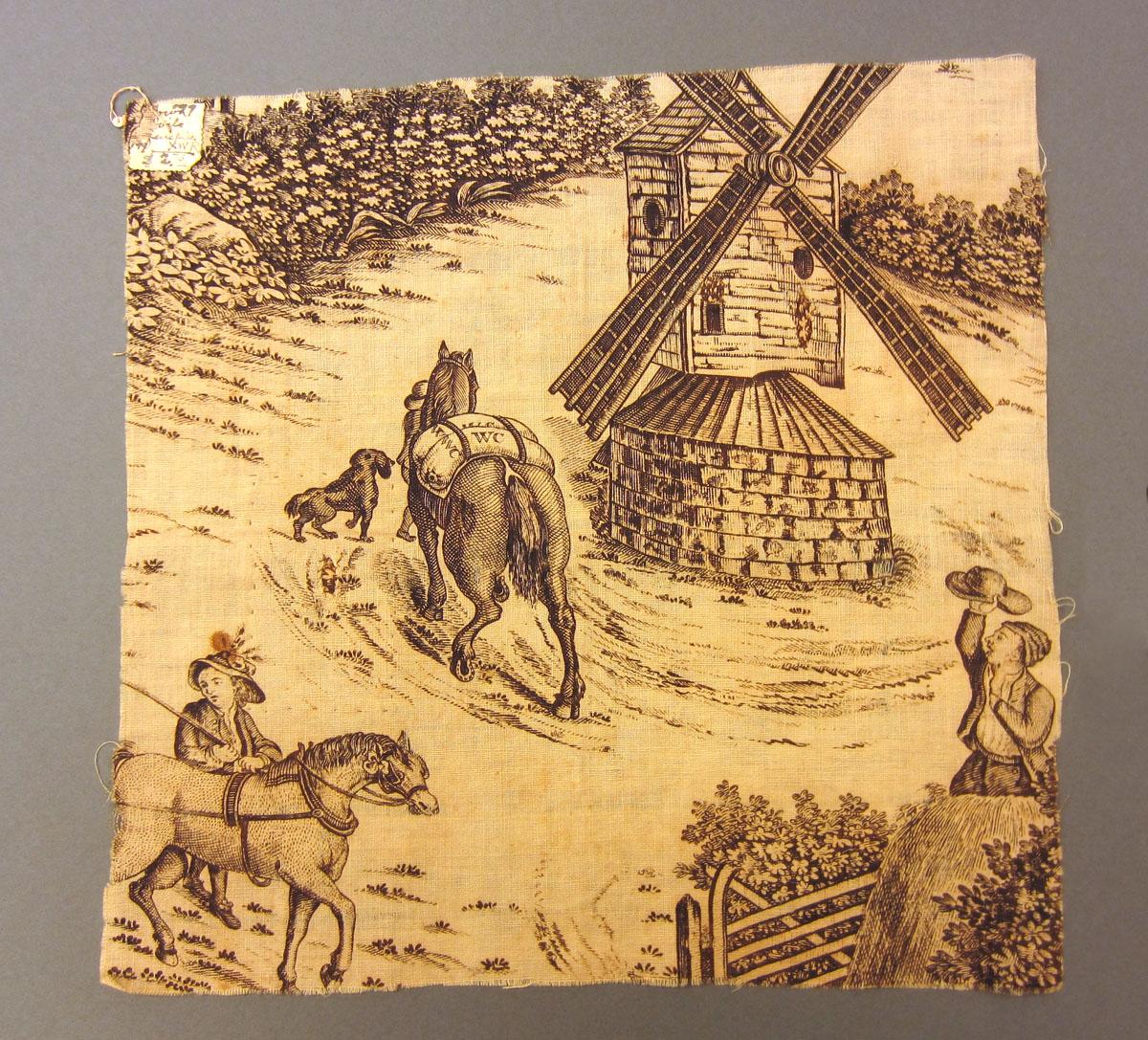 1969.3269.002 Textile, printed obverse