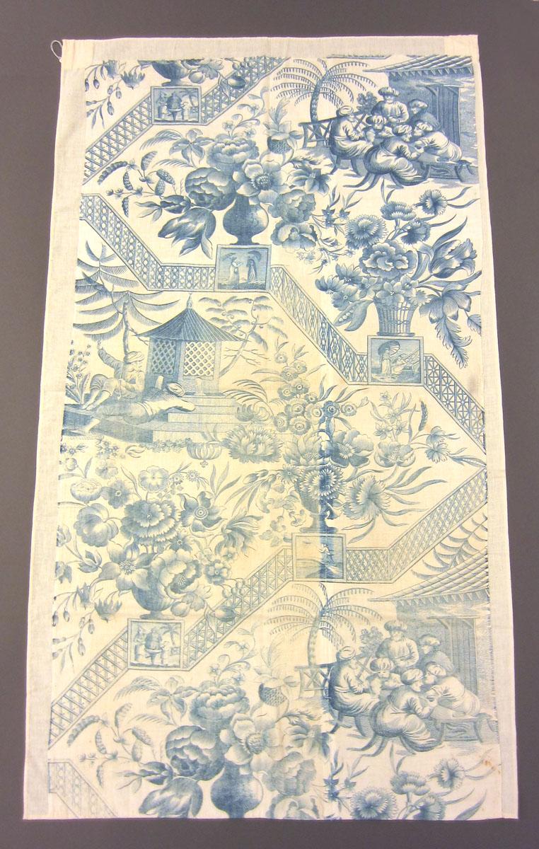 1969.3270 A Textile, printed partial obverse
