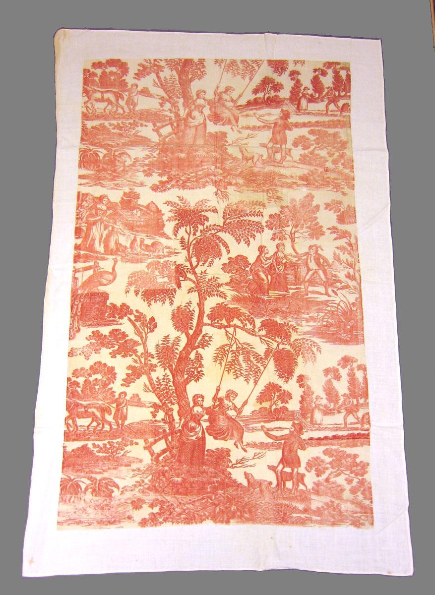 1969.3272 Textile, printed partial obverse